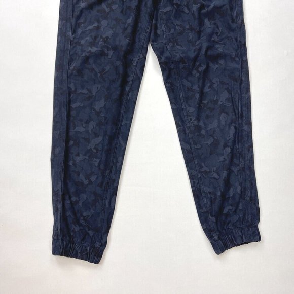 Athleta Farallon Stratum Camo Jogger Stretch Cotton Pockets Drawcord Women 4 - Picture 4 of 12